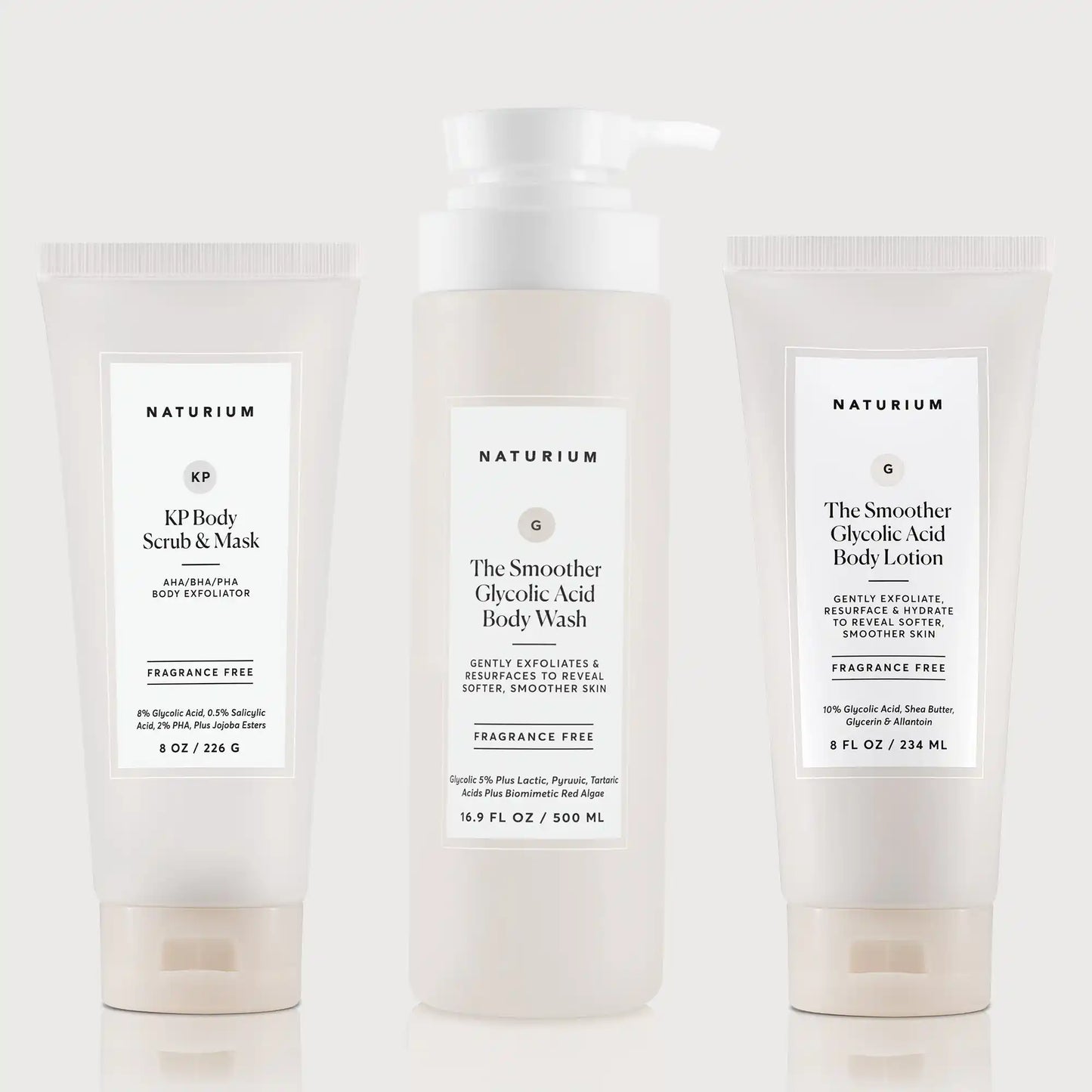 the-glycolic-acid-body-bundle-p7 NATR_KPScrub_SmootherBodyWash_SmootherLotion_Bundle_ecomm.webp